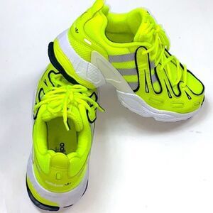 Adidas Bright Neon Sneakers Size 5.5